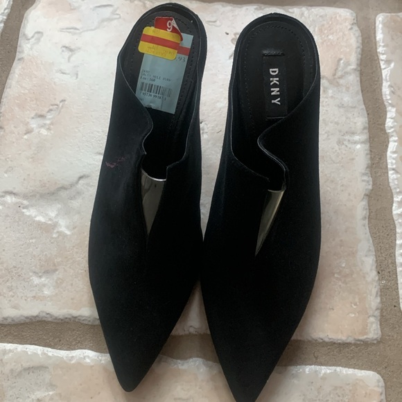 DKNY suede mules in excellent/new condition - Picture 2 of 5